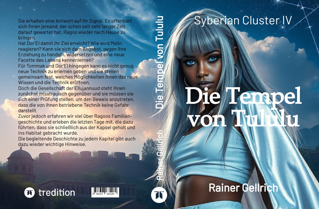 Gesamtes Coverbild Die Tempel von Tululu