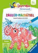 Leserabe Rätselspaß - Zauber-Malrätsel zum Lesenlernen: Dinos (Vor-Lesestufe)