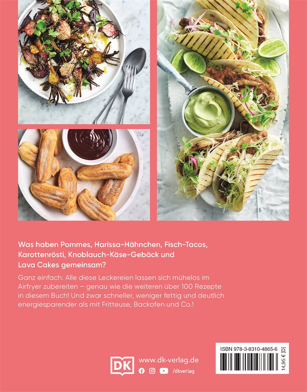 Rückseitencover Das ultimative Airfryer Kochbuch