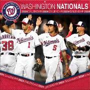 Washington Nationals 2024 12x12 Team Wall Calendar