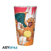 POKEMON - Large Glass - Charizard