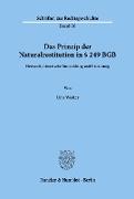 Das Prinzip der Naturalrestitution in § 249 BGB