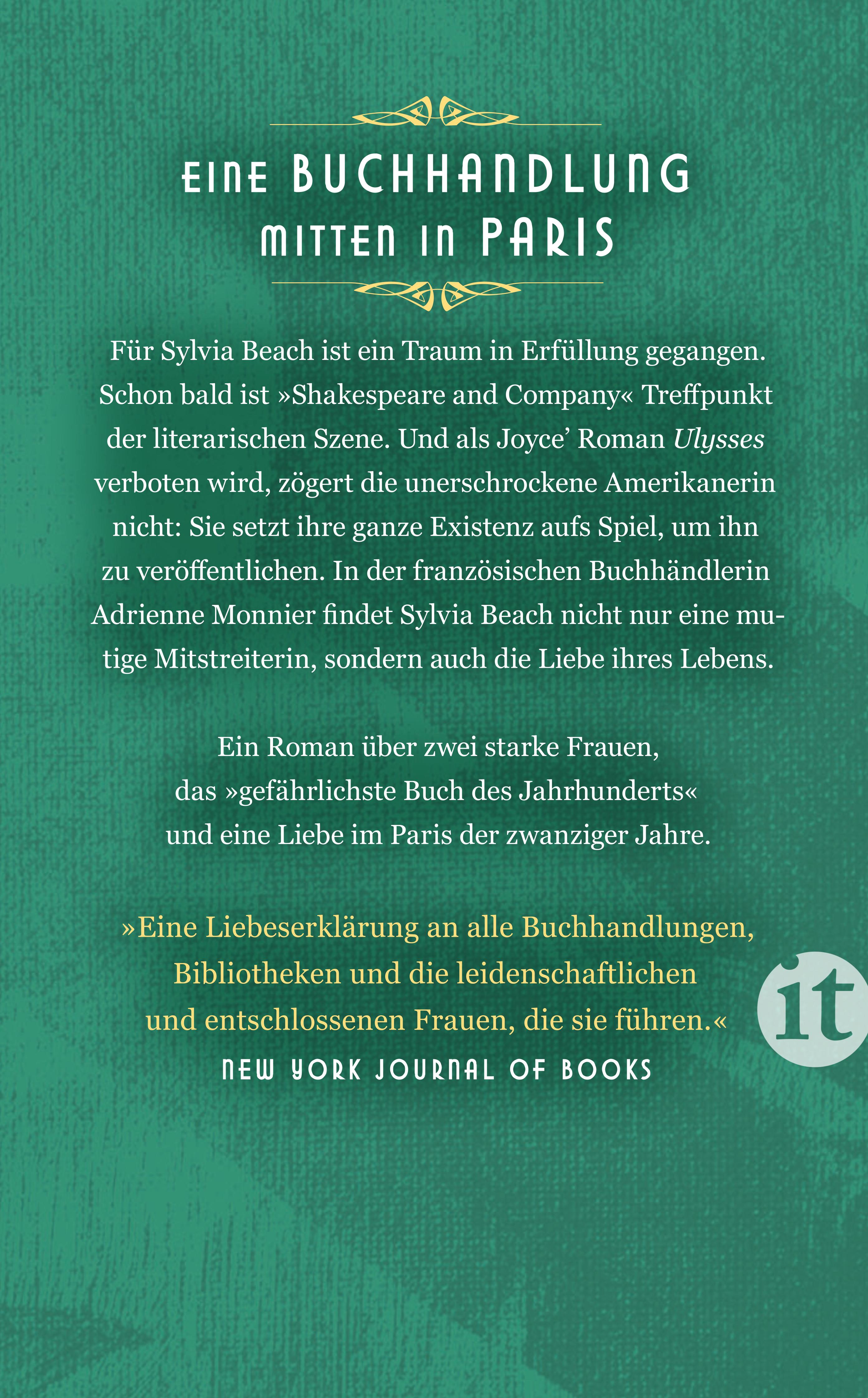 Rückseitencover Die Buchhändlerin von Paris