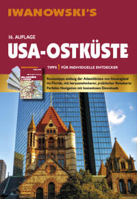Vorderes Coverbild USA Ostküste - Reiseführer von Iwanowski