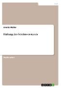 Haftung des Vereinsvorstands