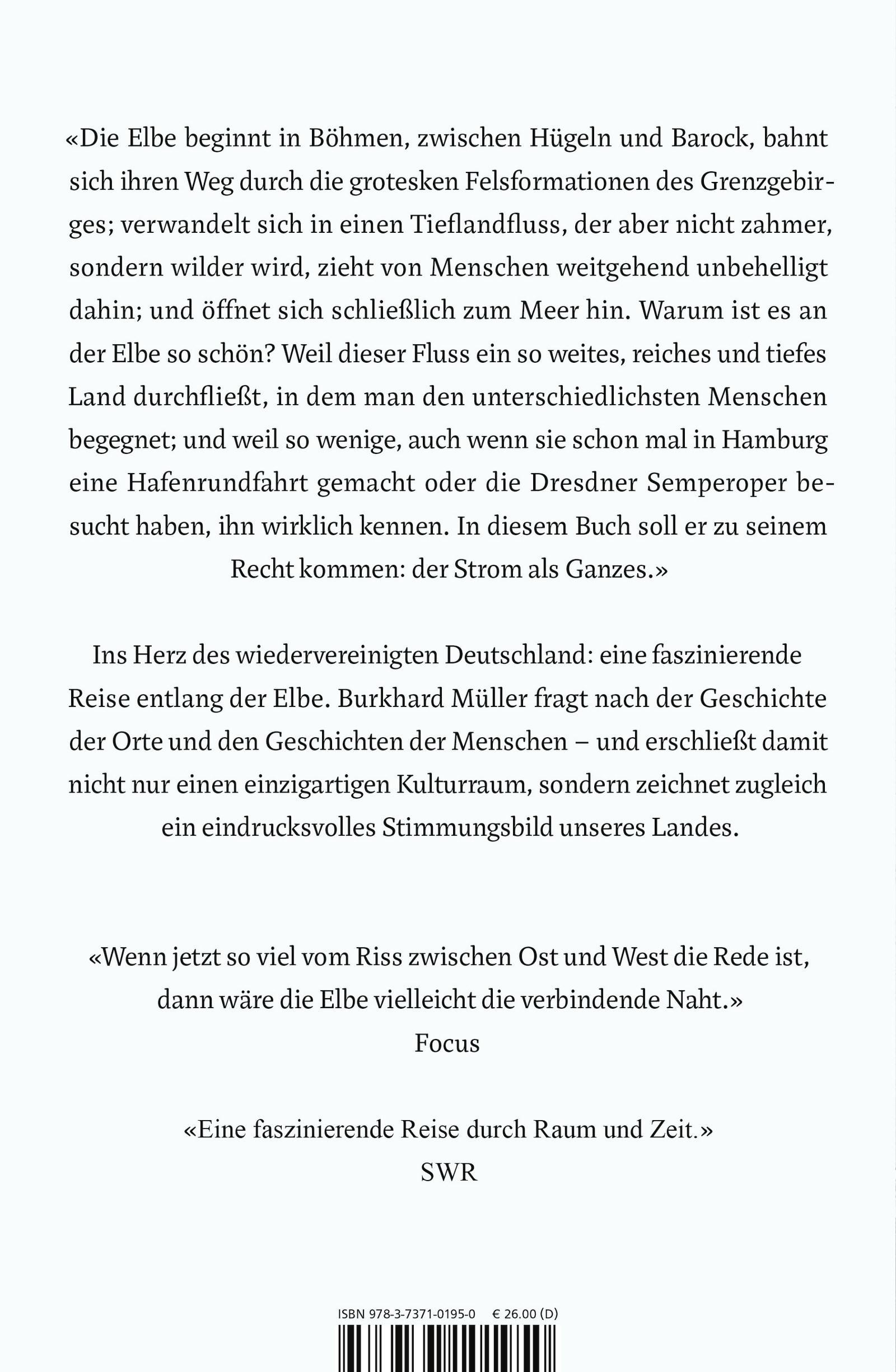 Rückseitencover Die Elbe
