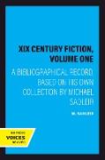 Vorderes Coverbild XIX Century Fiction, Volume One