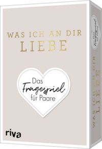 Vorderes Coverbild Was ich an dir liebe – Das Fragespiel für Paare