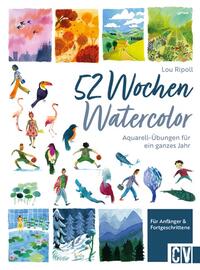 Vorderes Coverbild 52 Wochen Watercolor