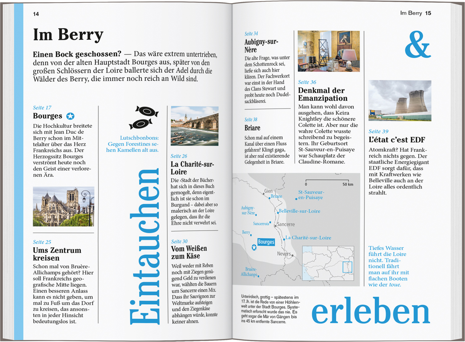 Beispielinhalt (Bild) DuMont Reise-Taschenbuch Reiseführer Tal der Loire