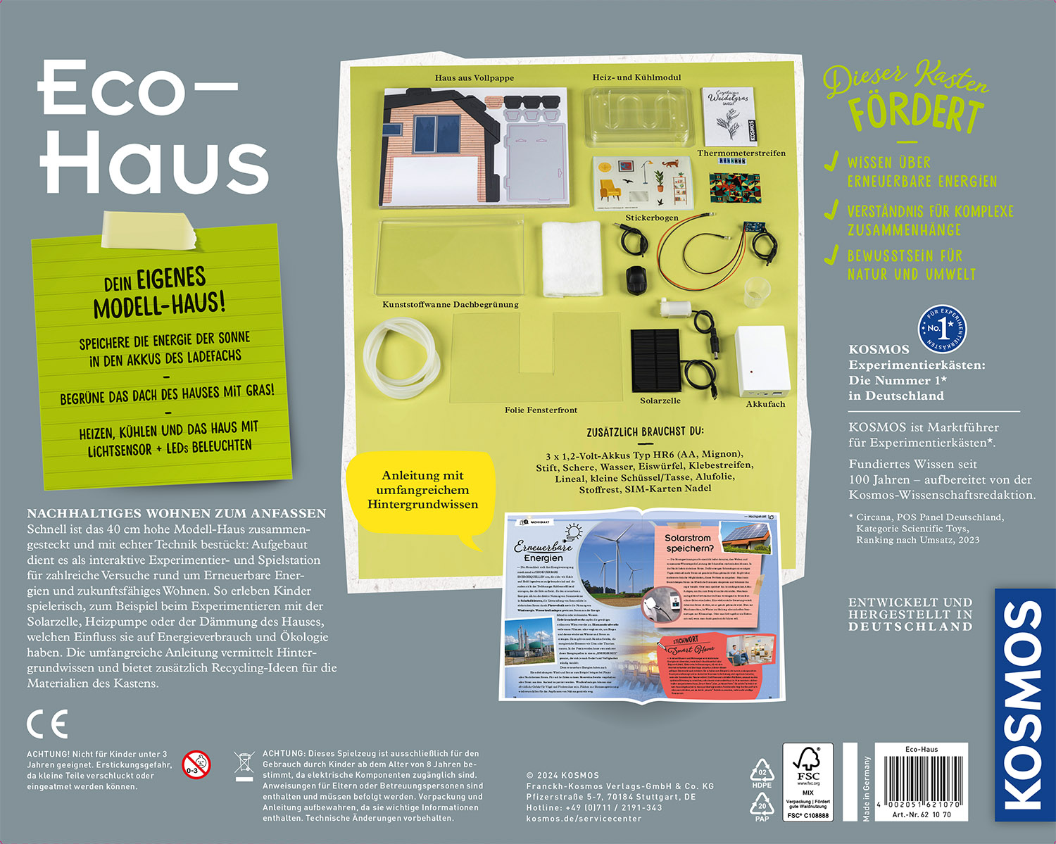 Rückseitencover Eco Haus