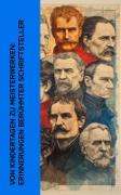 Vorderes Coverbild Von Kindertagen zu Meisterwerken: Erinnerungen berühmter Schriftsteller