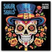 Sugar Skulls Wall Calendar 2025 (Art Calendar)