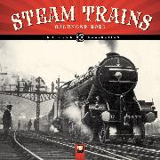 Steam Trains Heritage Wall Calendar 2025 (Art Calendar)