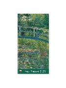 National Gallery: Monet, The Water-Lily Pond 2025 Year Planner - Month to View