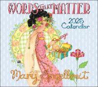 Mary Engelbreit's Words That Matter 2025 Deluxe Wall Calendar