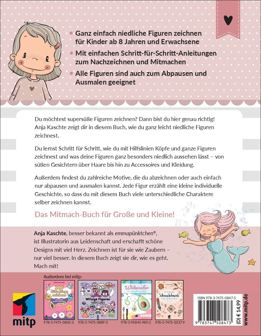 Rückseitencover Supersüße Figuren zeichnen