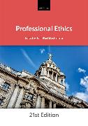 Vorderes Coverbild Professional Ethics