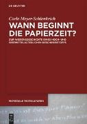 Wann beginnt die Papierzeit?