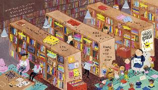 Beispielinhalt (Bild) Nibbles: The Very Hungry Book Monster