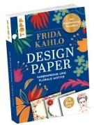 Design Paper Frida Kahlo DIN A6. Mit Handlettering-Grundkurs