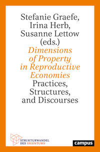 Vorderes Coverbild Dimensions of Property in Reproductive Economies
