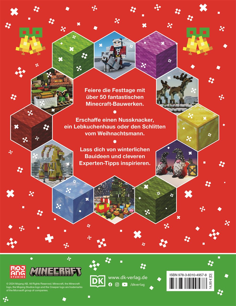 Rückseitencover Das offizielle Minecraft Winterbuch