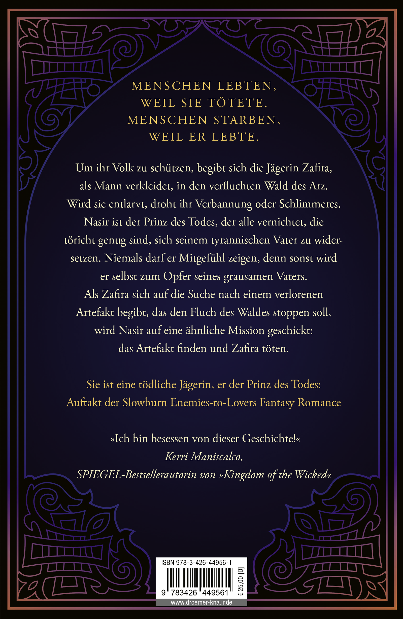 Rückseitencover We hunt the Flame