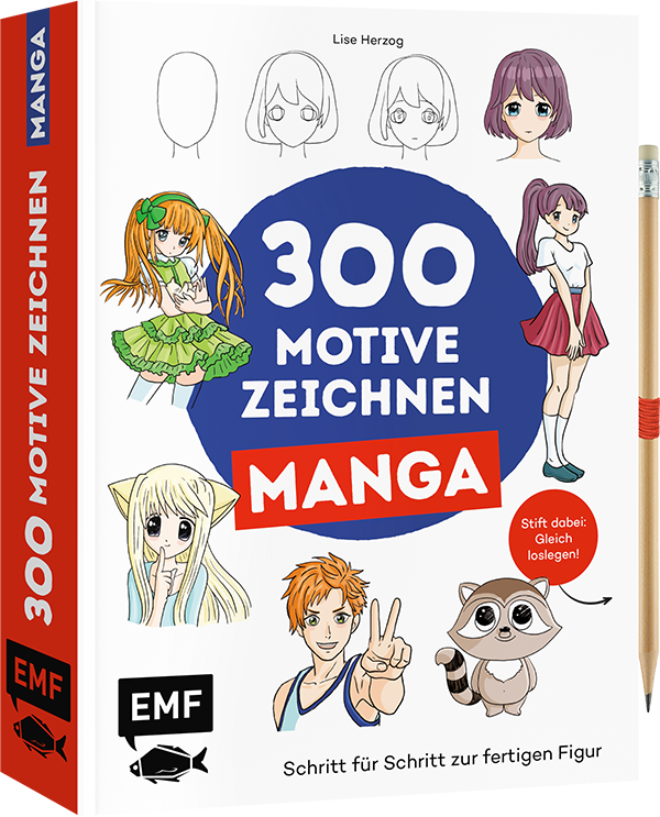 Anderes Coverbild 300 Motive zeichnen – Manga