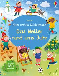 Vorderes Coverbild Mein erstes Stickerbuch: Das Wetter rund ums Jahr