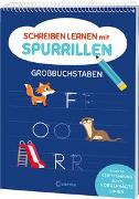 Schreiben lernen mit Spurrillen - Großbuchstaben