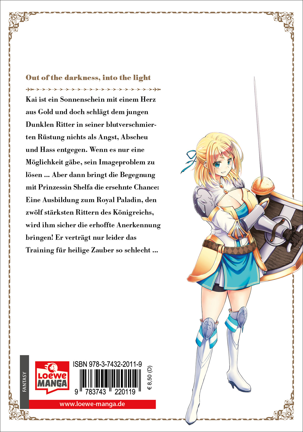 Rückseitencover Dark Paladin 01