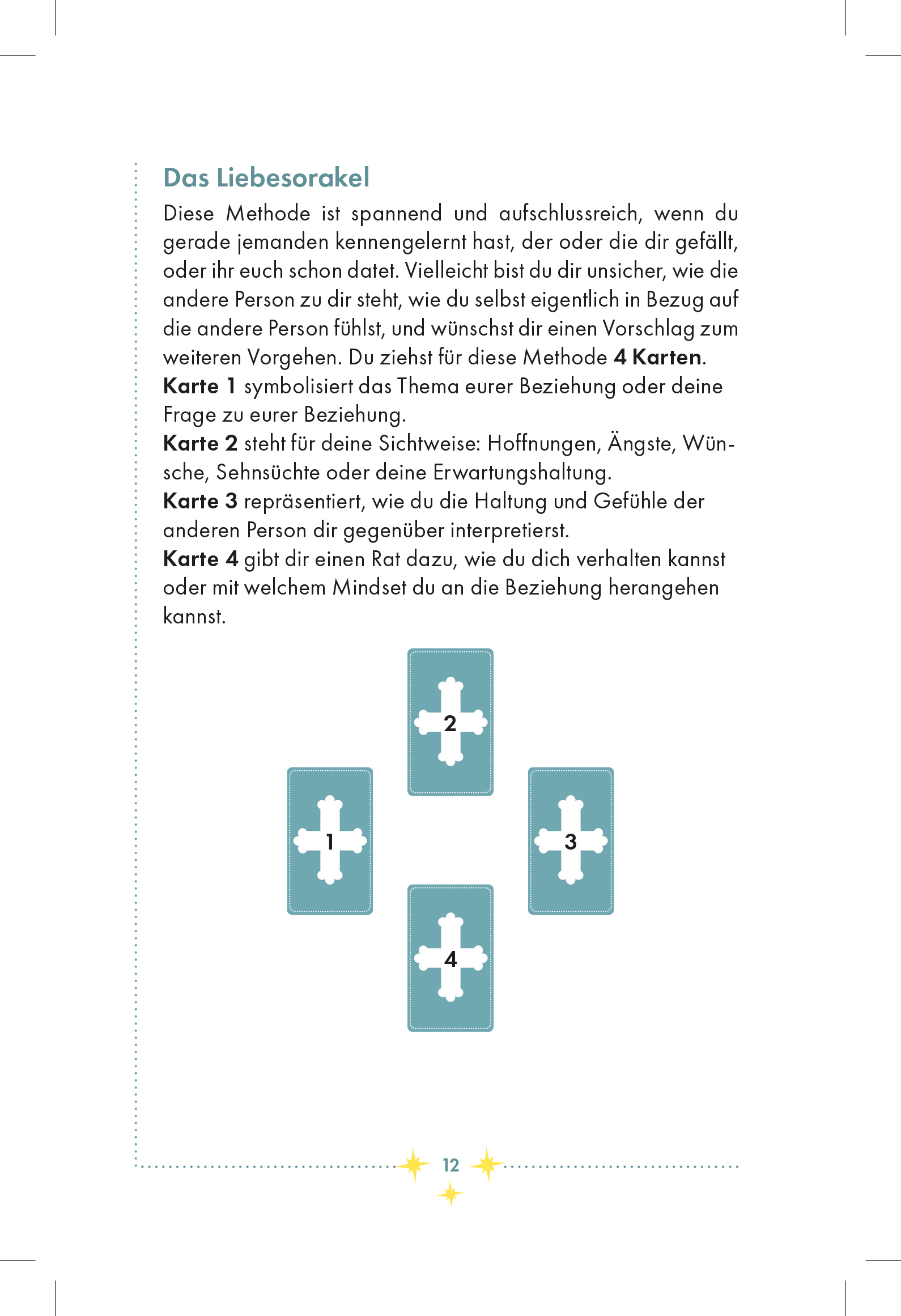 Beispielinhalt (Bild) Tarot - dein Starterbuch