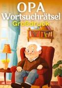 Opa Wortsuchrätsel Großdruck | Geschenk für Opa