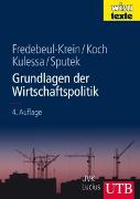 Vorderes Coverbild Grundlagen der Wirtschaftspolitik