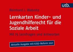 Vorderes Coverbild Lernkarten Kinder- und Jugendhilferecht für die Soziale Arbeit