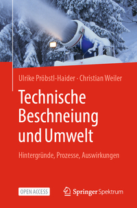 Vorderes Coverbild Technische Beschneiung und Umwelt