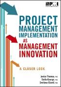 Vorderes Coverbild Project Management Implementation as Management Innovation