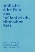 Jüdische Schriften aus hellenistisch-römischer Zeit, Bd 2: Unterweisung... / Joseph und Aseneth