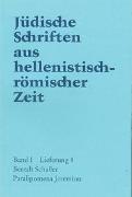 Jüdische Schriften aus hellenistisch-römischer Zeit, Bd 1: Historische... / Paralipomena Jeremiou