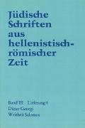 Jüdische Schriften aus hellenistisch-römischer Zeit, Bd 3: Unterweisung in lehrhafter Form / Weisheit Salomos