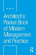 Architect’s Pocket Book of Modern Management and Practice