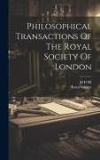 Philosophical Transactions Of The Royal Society Of London