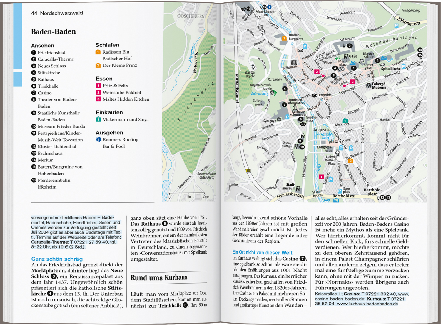 Beispielinhalt (Bild) DuMont Reise-Taschenbuch Reiseführer Schwarzwald