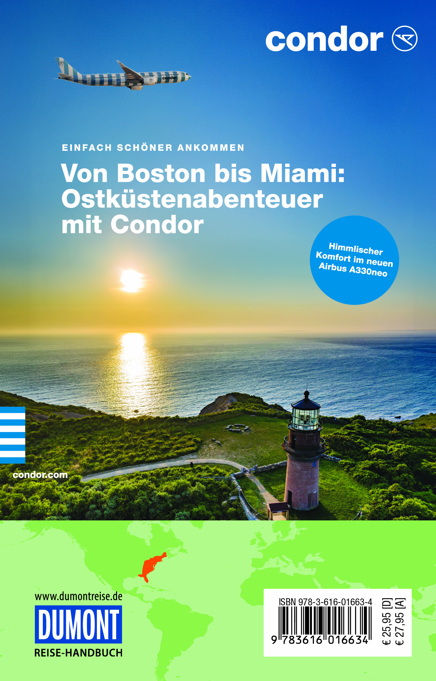 Rückseitencover DuMont Reise-Handbuch Reiseführer USA, Der Osten