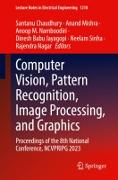 Computer Vision, Pattern Recognition, Image Processing, and Graphics