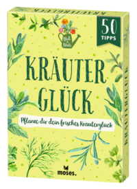 Vorderes Coverbild Blatt & Blüte Kräuterglück