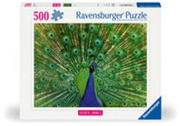 Adult puzzle 500 Teile - Der Pfau