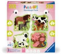 Children's puzzle 4, 6, 8, 10 Teile - Bauernhoftiere