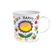 Bone China Mug / Bee Happy!